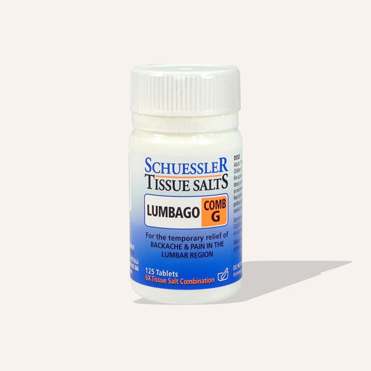 Schuessler Tissue Salts 125 Tablets Ð Comb G