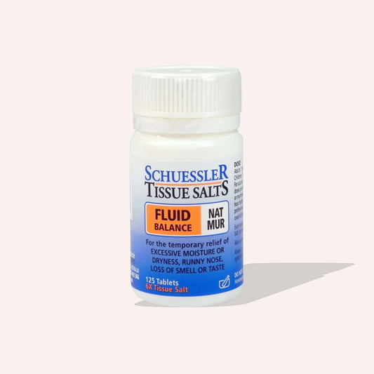 Schuessler Tissue Salts 125 Tablets Ð Nat Mur 6X